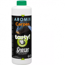 Aditiv Lichid Sensas - Aromix Carp Tasty Garlic 500ml Aditiv Lichid Sensas - Aromix Carp Tasty Garlic 500ml